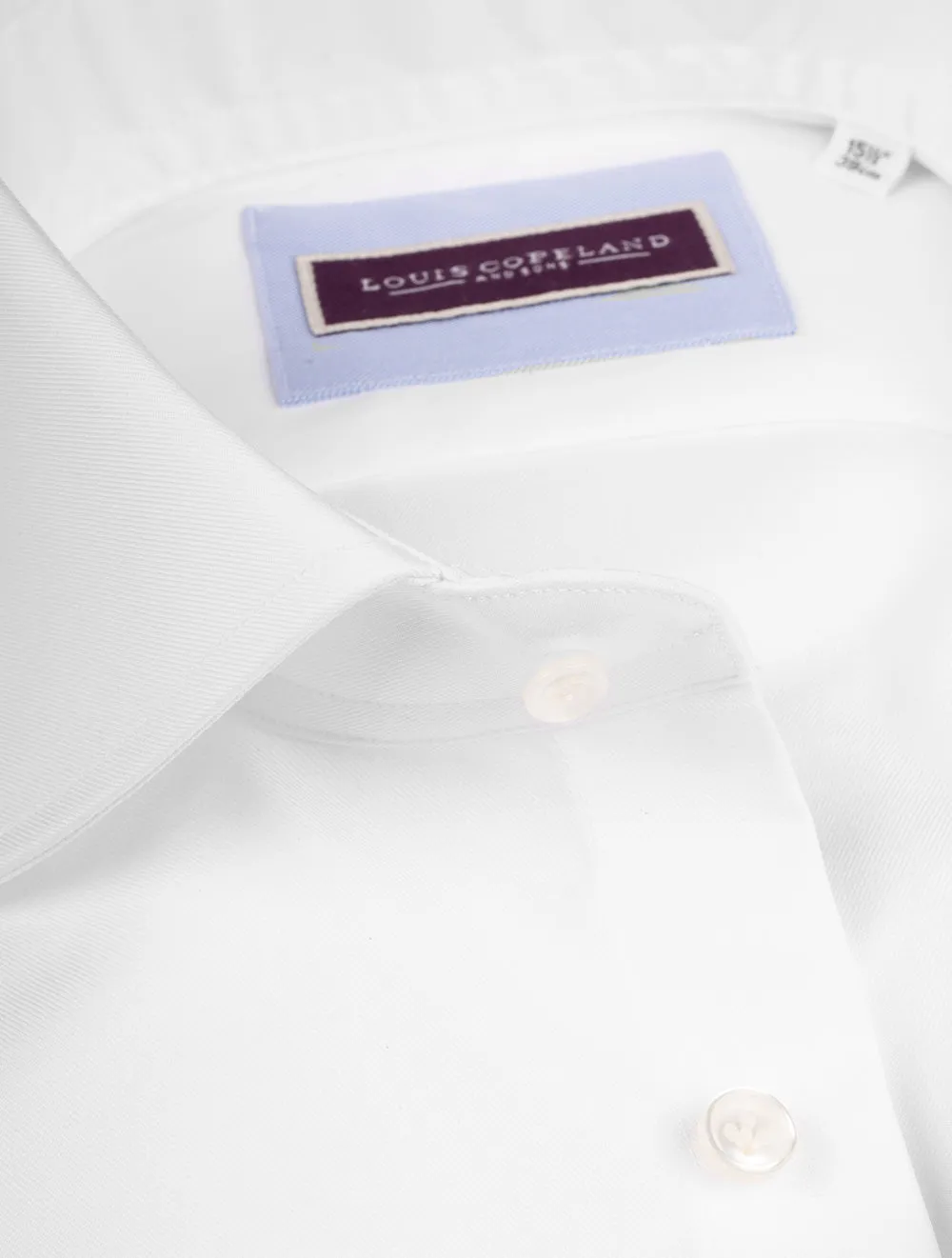 Journey Slim Fit Single Cuff Shirt White