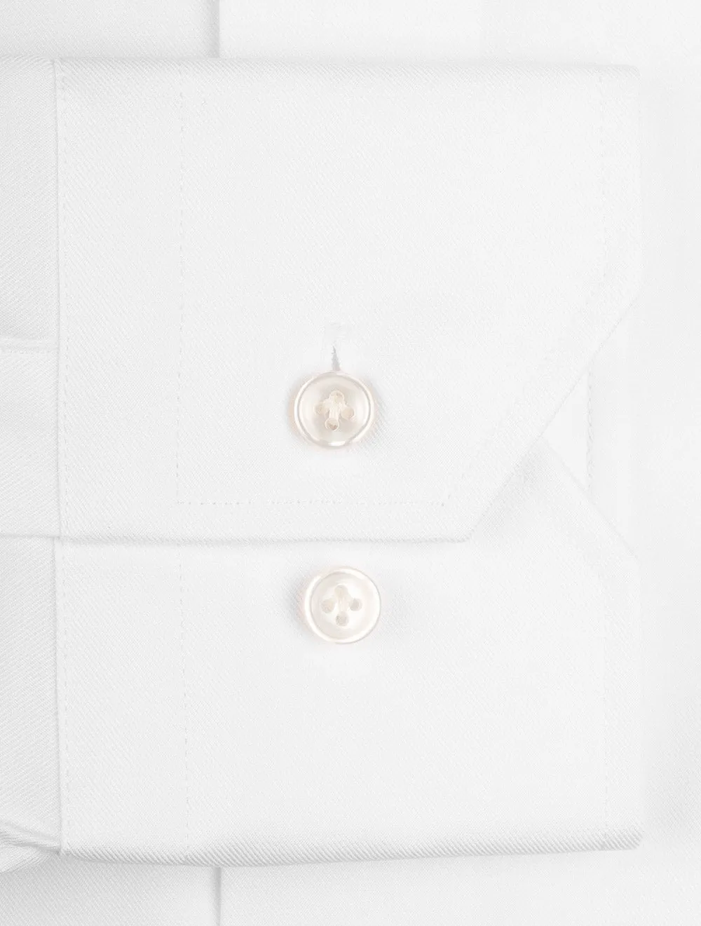 Journey Slim Fit Single Cuff Shirt White