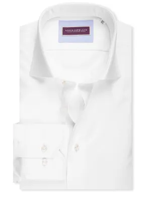 Journey Slim Fit Single Cuff Shirt White
