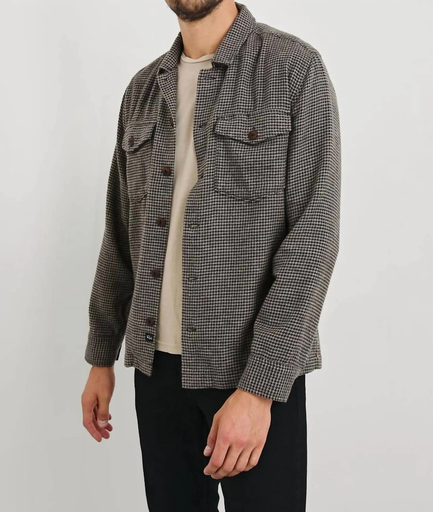 Kerouac Shirt Jacket In Mire