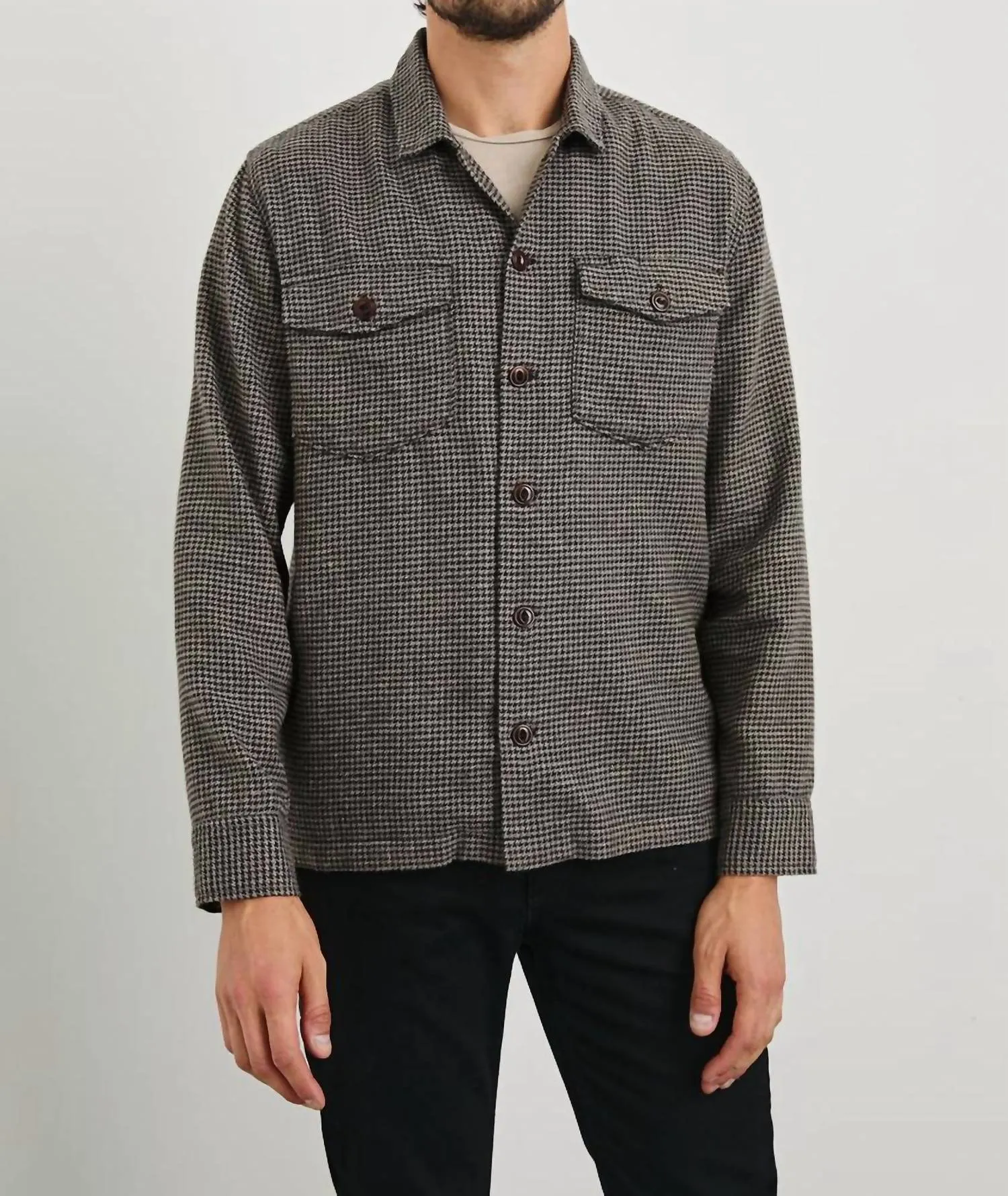 Kerouac Shirt Jacket In Mire