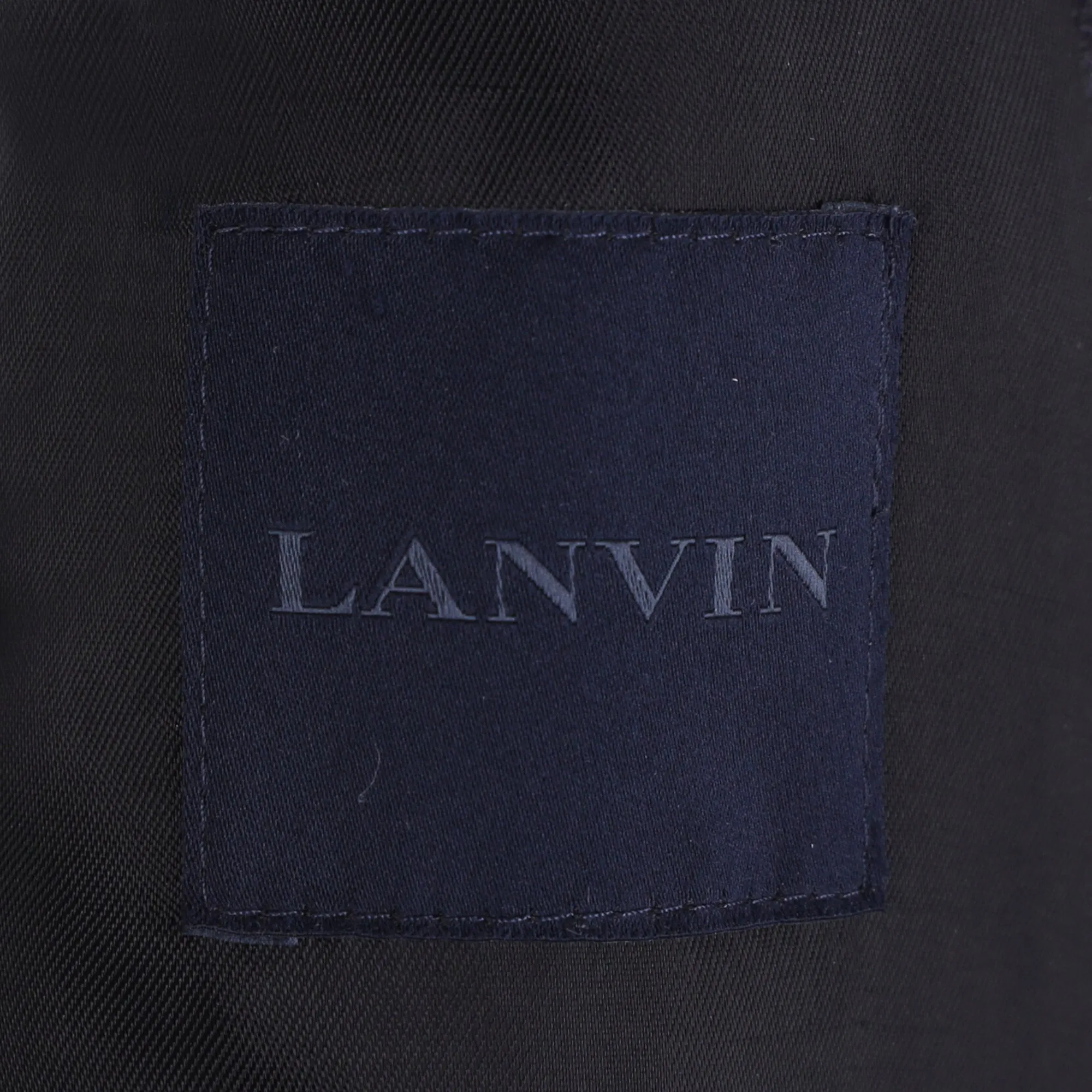 Lanvin Zipped Bomber Jacket in Grey Wool