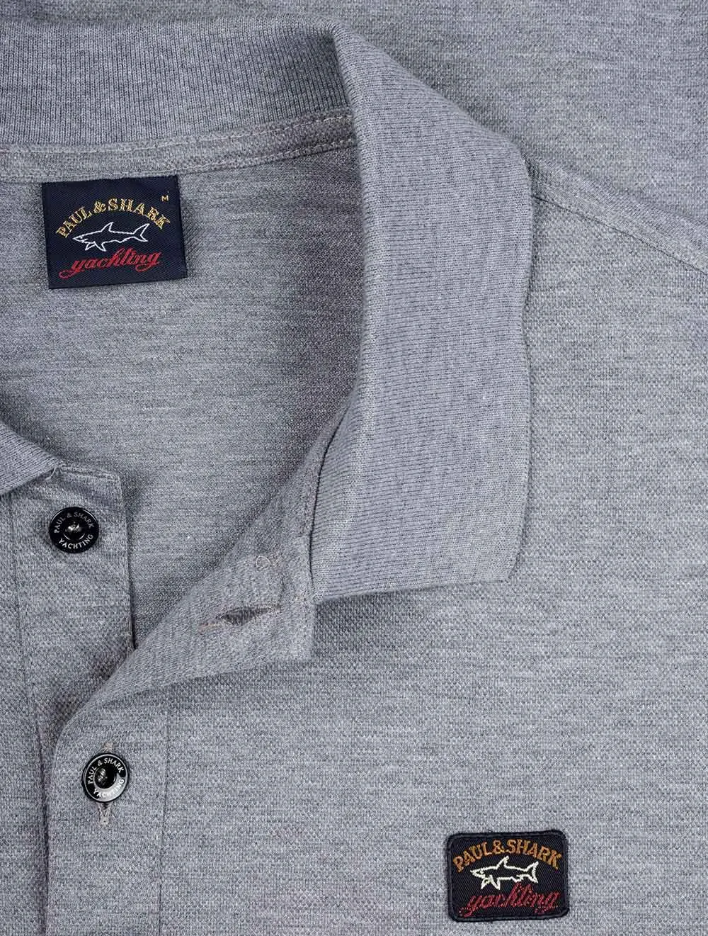 Longsleeve Polo Grey