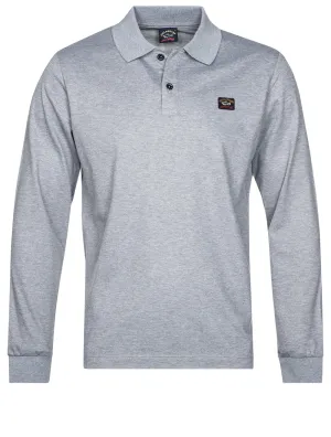 Longsleeve Polo Grey