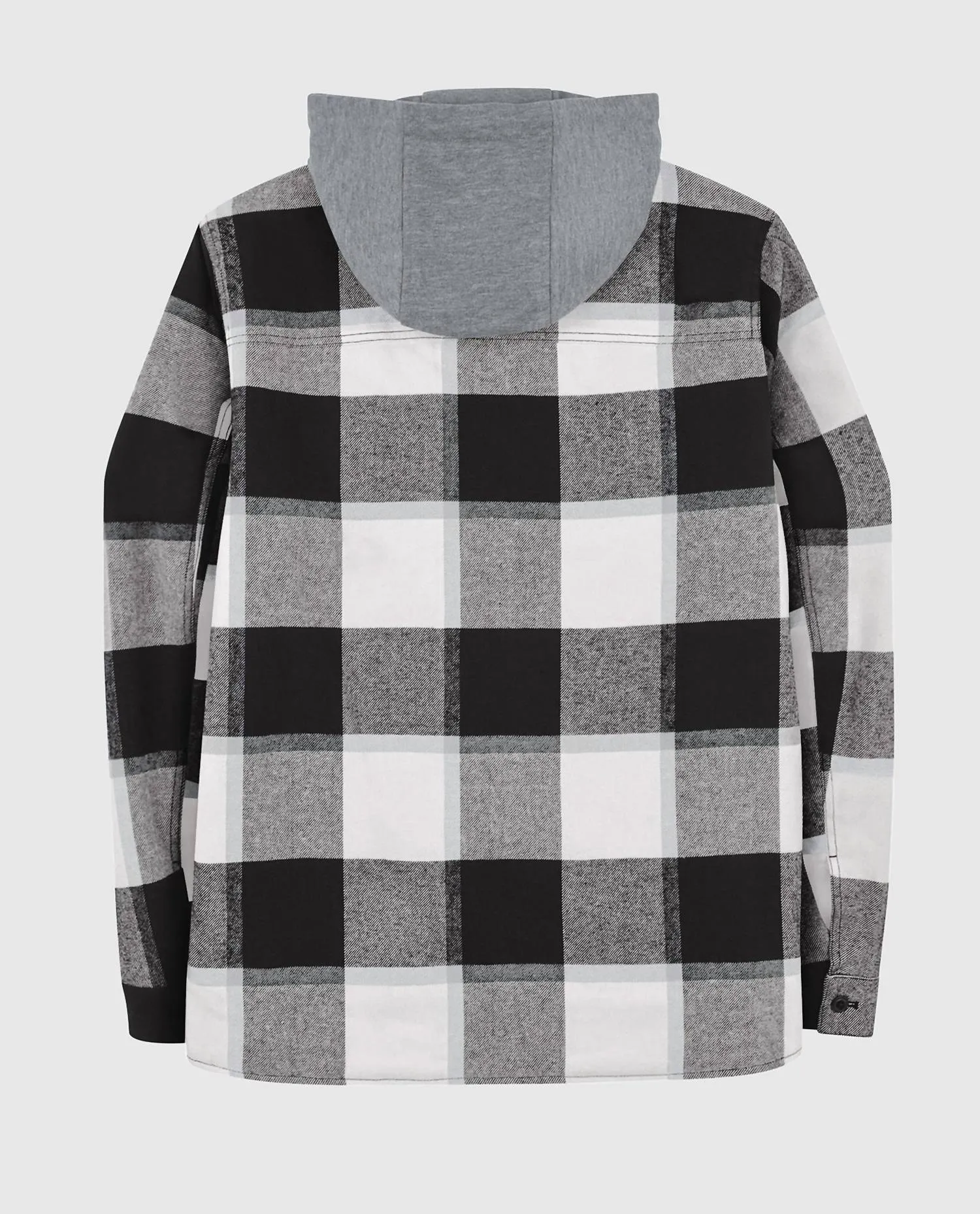 Men's Cincinnati Bengals The Big Joe Sherpa Lined Plaid Jacket In Black