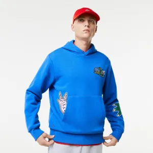 Men's Comic Effect Print Hoodie Marina Patagonia Clothing