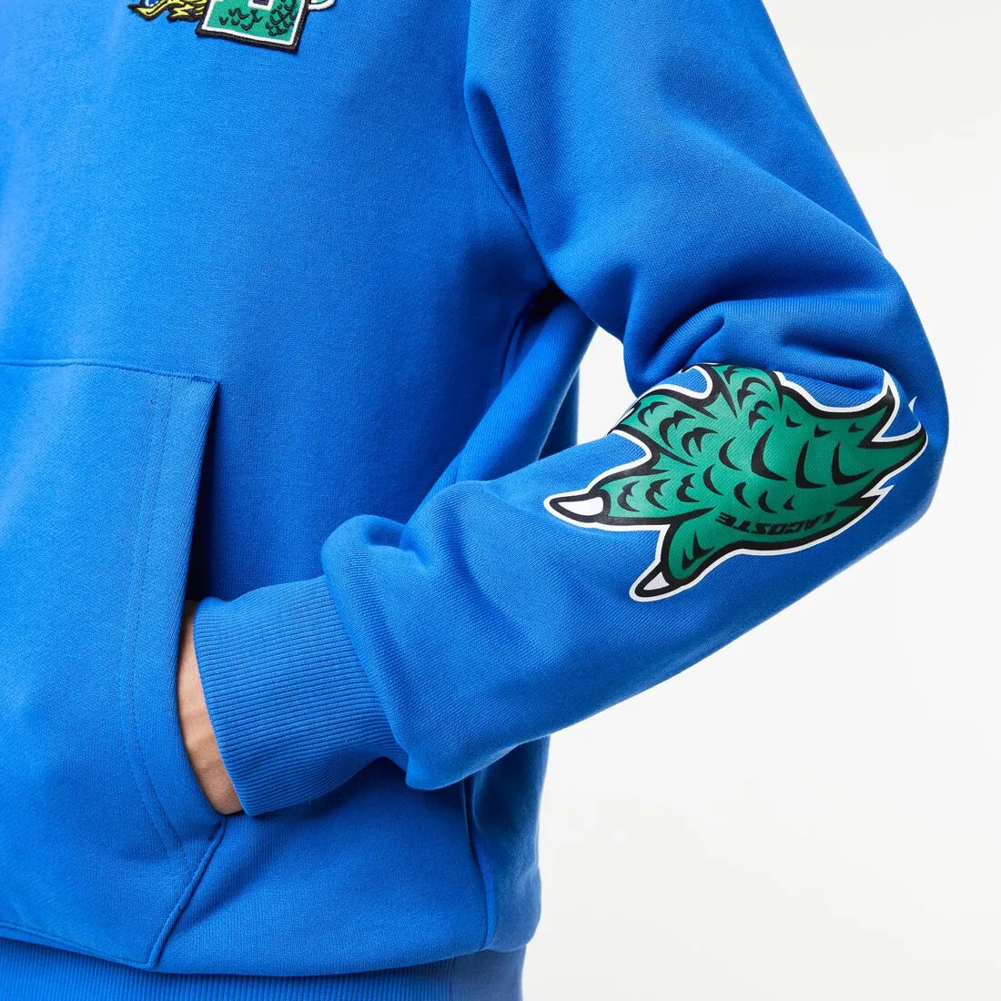 Men's Comic Effect Print Hoodie Marina Patagonia Clothing