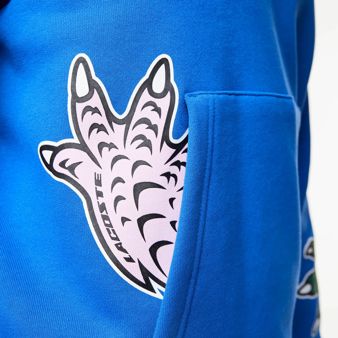 Men's Comic Effect Print Hoodie Marina Patagonia Clothing