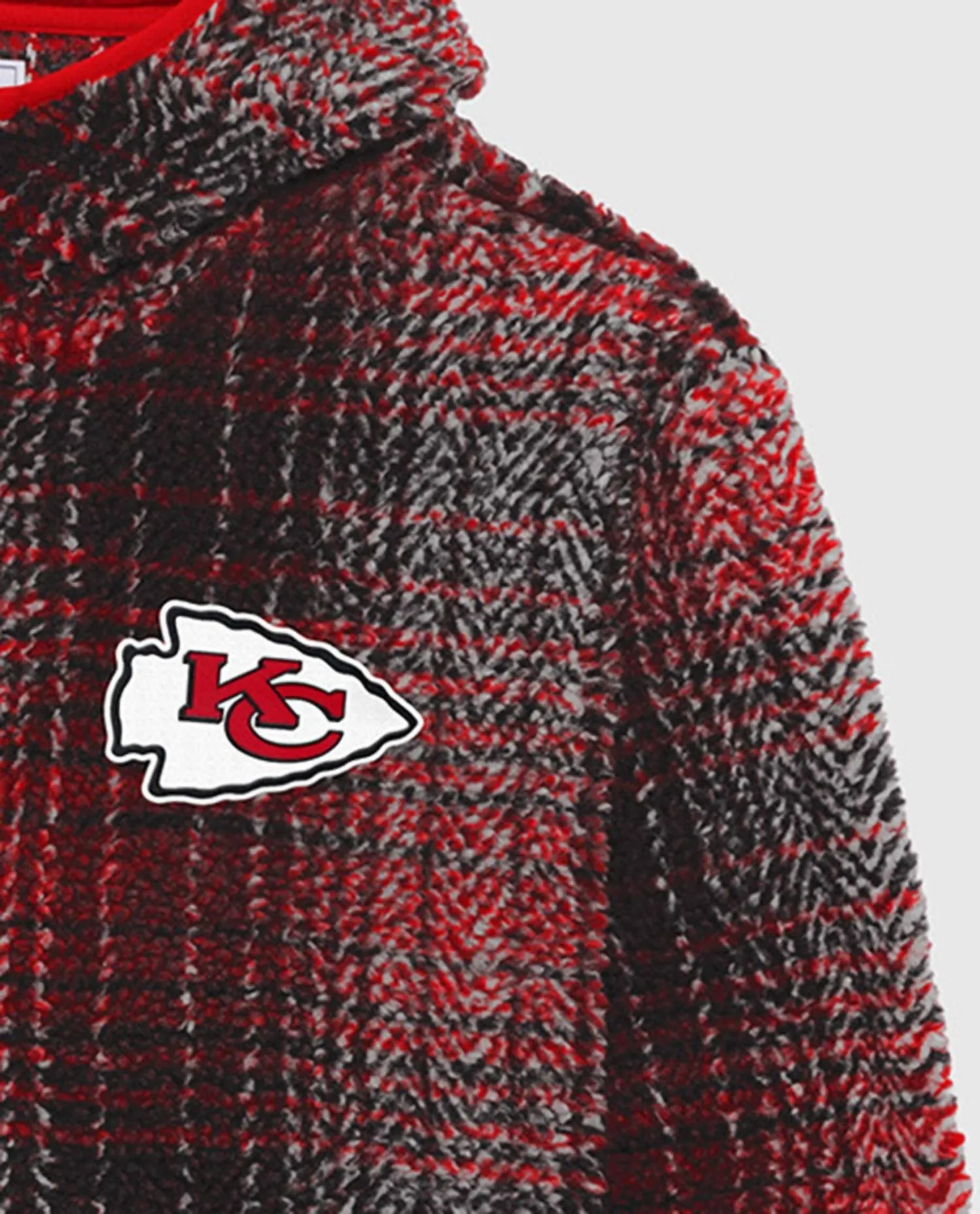 Men's Kansas City Chiefs Gus Sherpa Hooded Jacket In Red