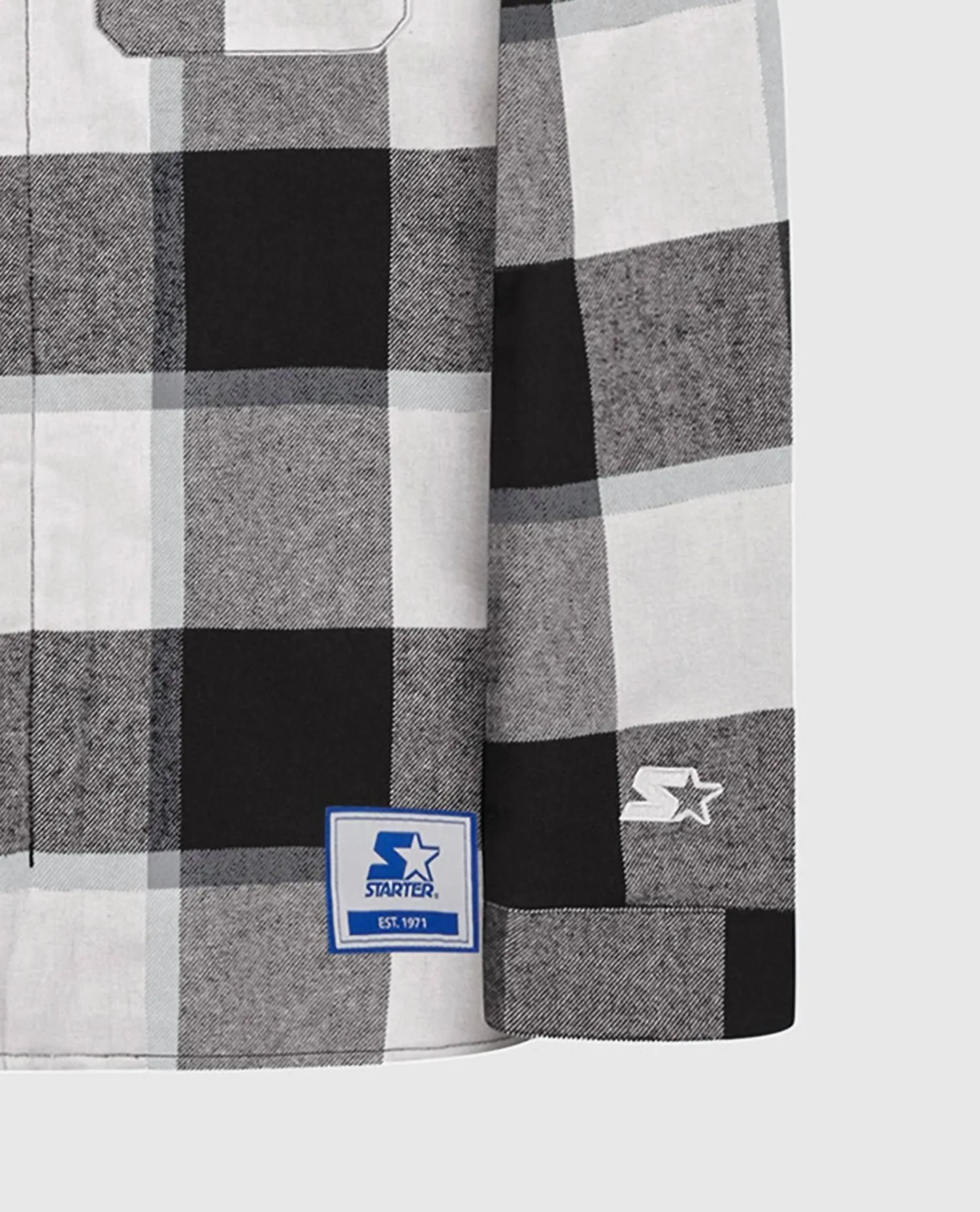 Men's Kansas City Chiefs The Big Joe Sherpa Lined Plaid Jacket In Black