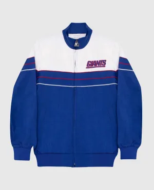 Men's New York Giants Nylon Full-Zip Jacket In Blue