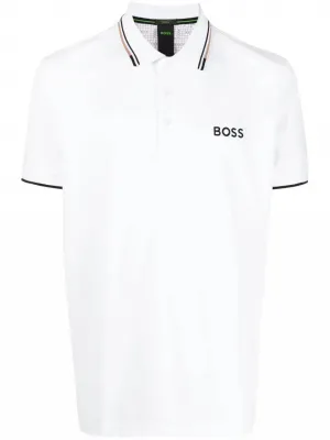 Men's Paddy Pro Polo Short Sleeve T-Shirt In White