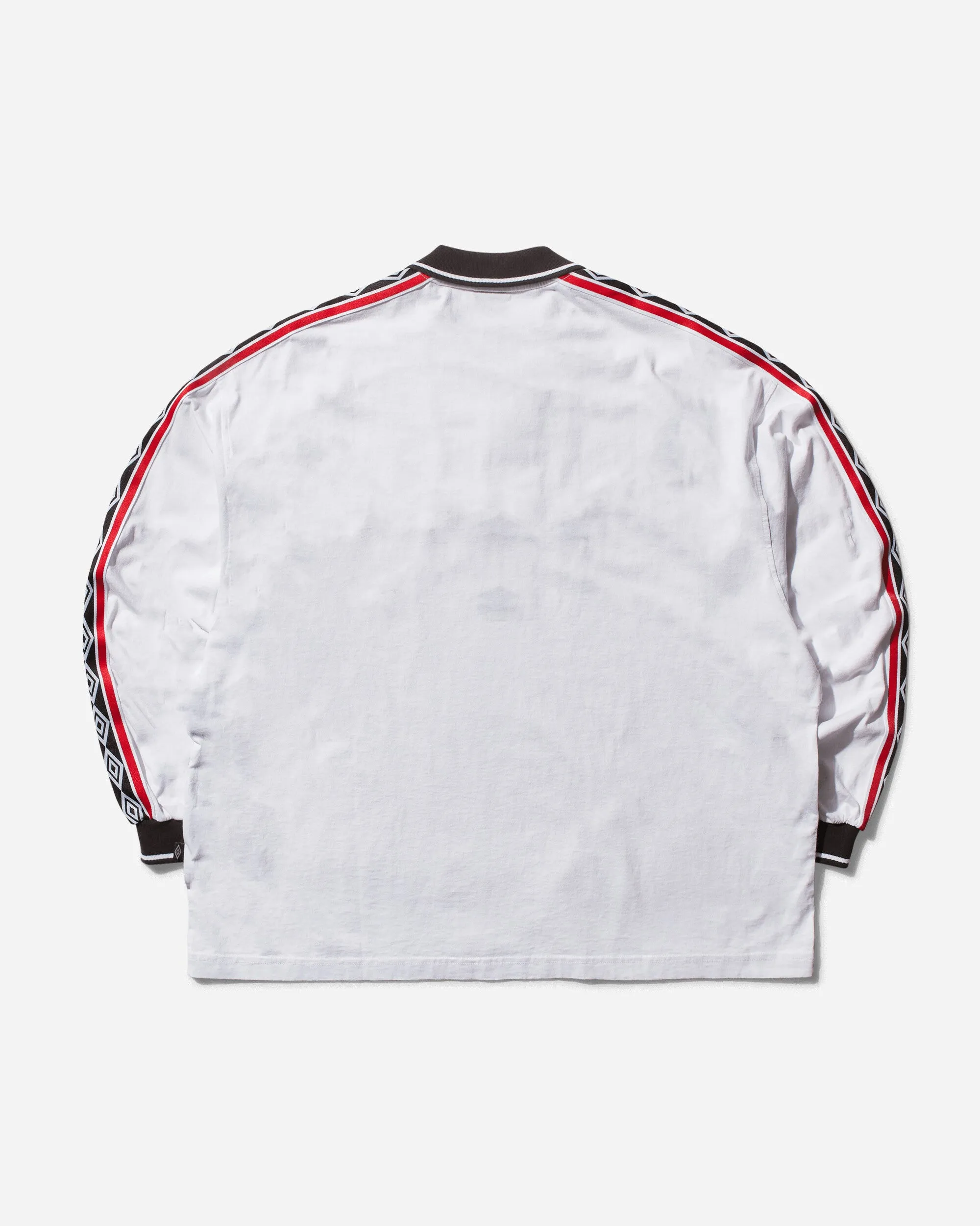 Men's Taped Polo White