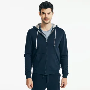 Nautica Men's Big & Tall Full-Zip Hoodie Navy Nautica