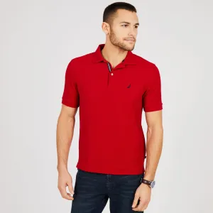 Nautica Men's Big & Tall Performance Classic Fit Deck Polo Nautica Red Nautica