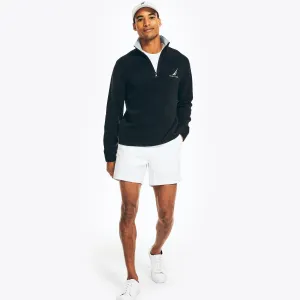 Nautica Men's Nautex Quarter-Zip Fleece True Black Nautica