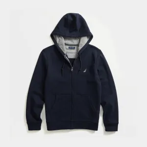 Nautica Men's Nautica Big & Tall Zip-Front Hoodie Navy Nautica