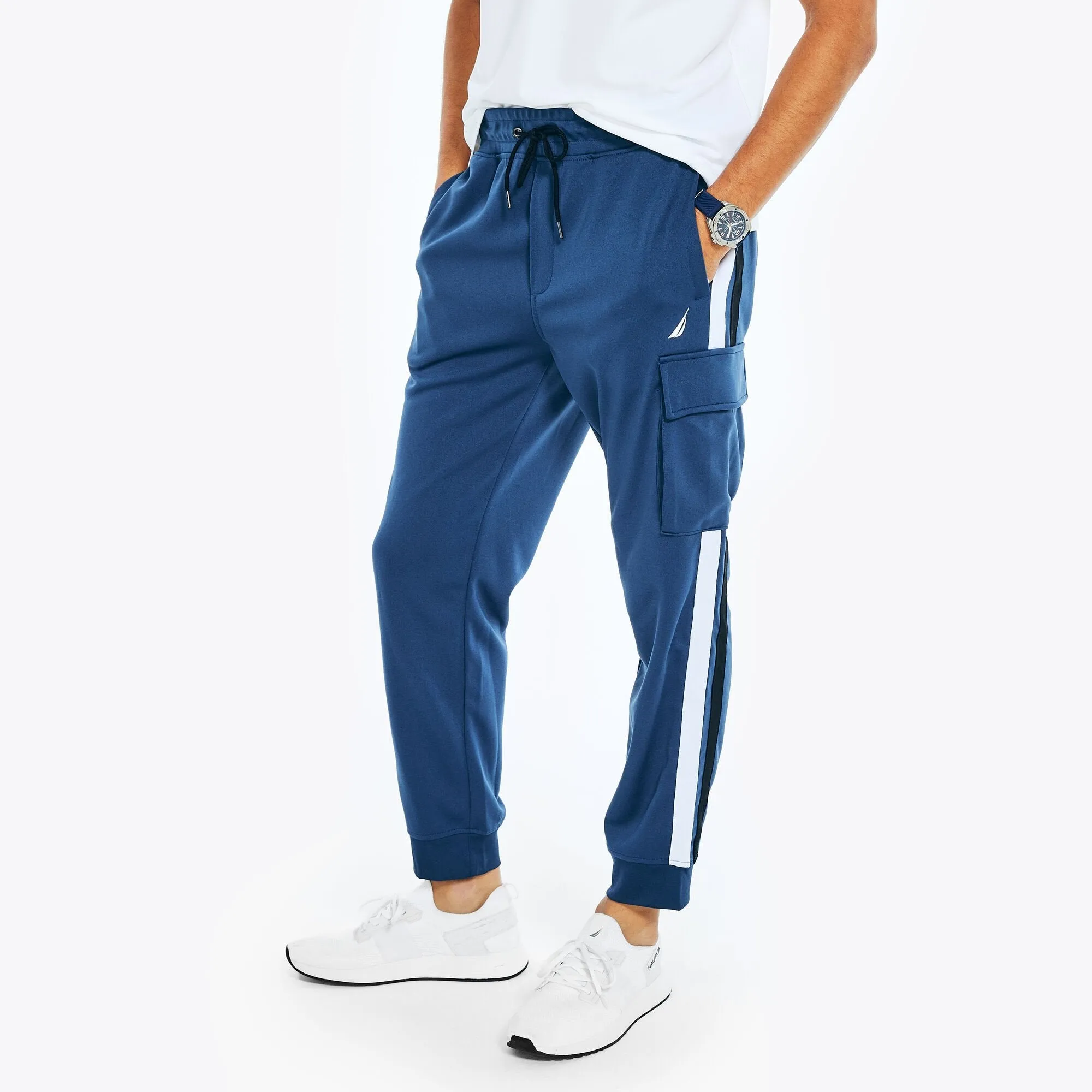 Nautica Men's Navtech Sustainably Crafted Track Pant Lapis Blue Nautica