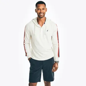 Nautica Men's Sustainably Crafted Pullover Hoodie Oatmeal Heather Nautica
