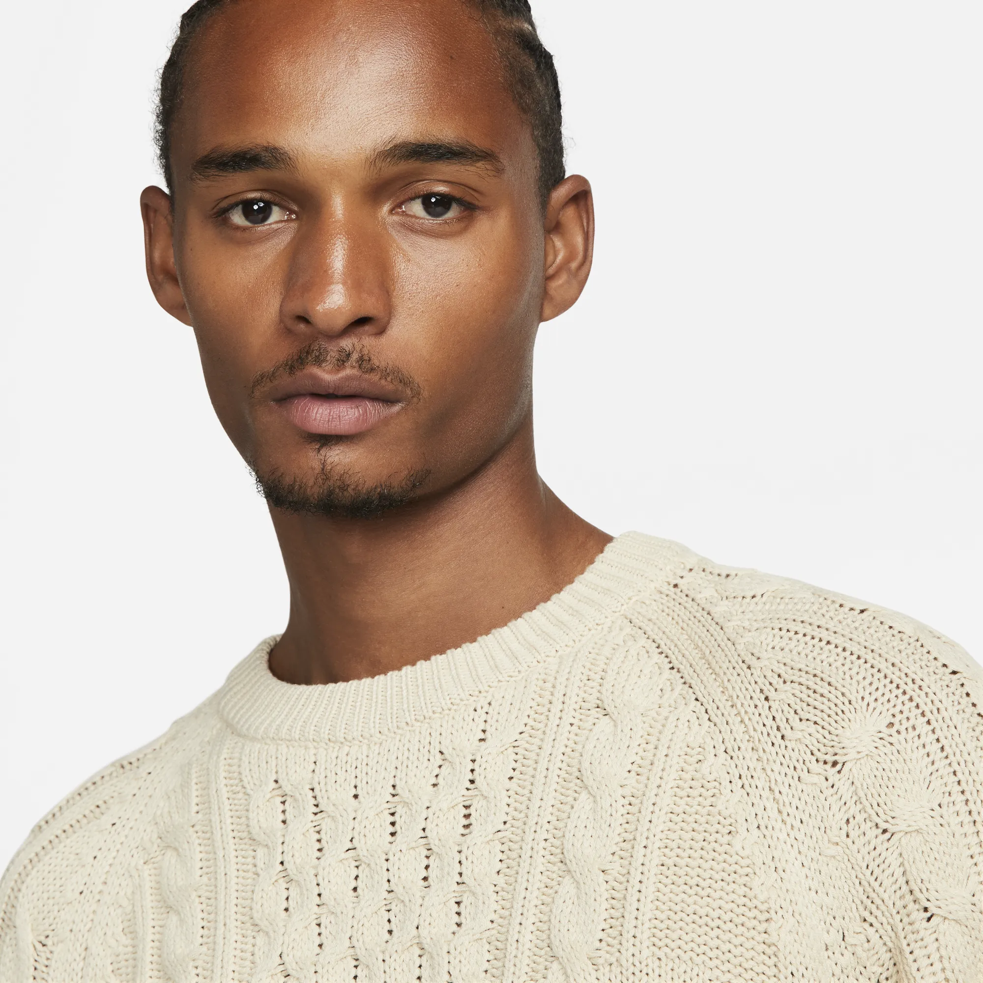 NIKE SPORTSWEAR CABLE KNIT SWEATER