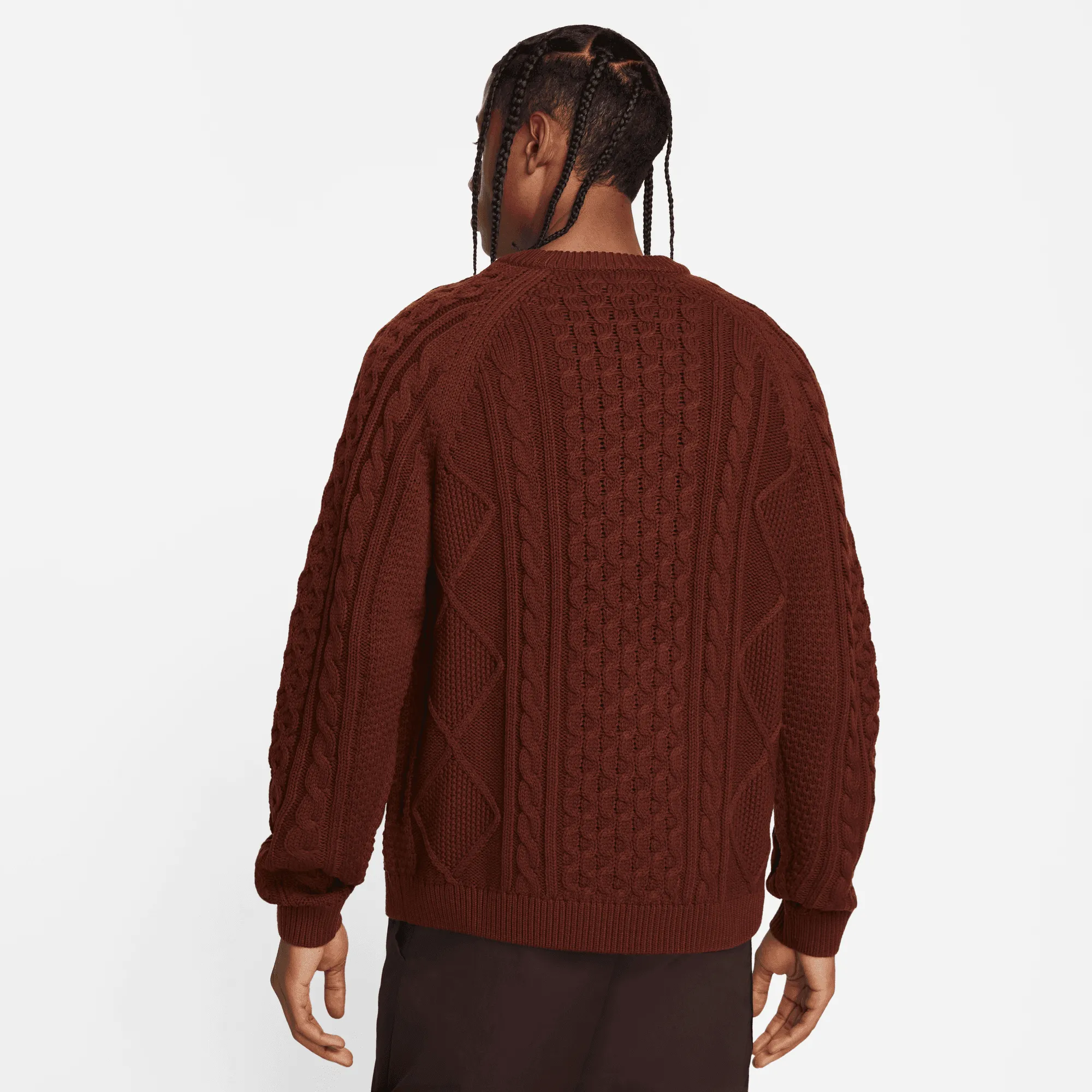 NIKE SPORTSWEAR CABLE KNIT SWEATER