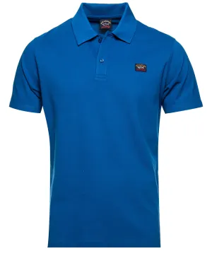 Organic Cotton Polo Shirt Blue