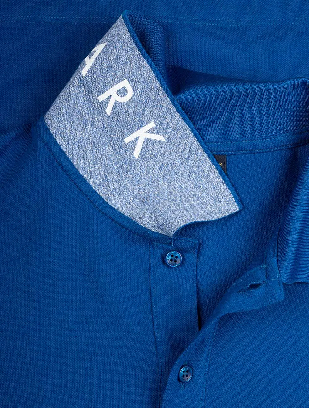 Organic Cotton Polo Shirt Blue