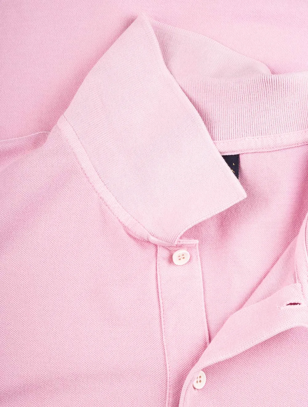 Organic Polo Shirt Pink