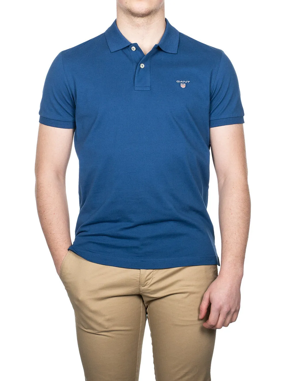 Original Piqu�� Polo Shirt Cobalt Blue