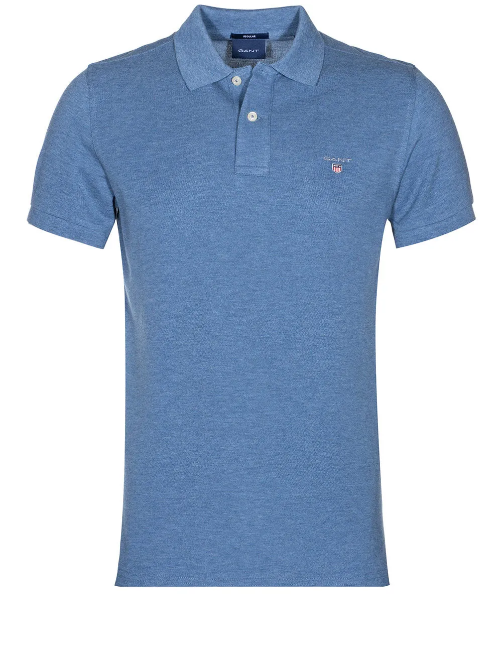 Original Piqu�� Polo Shirt Denim Blue Melange