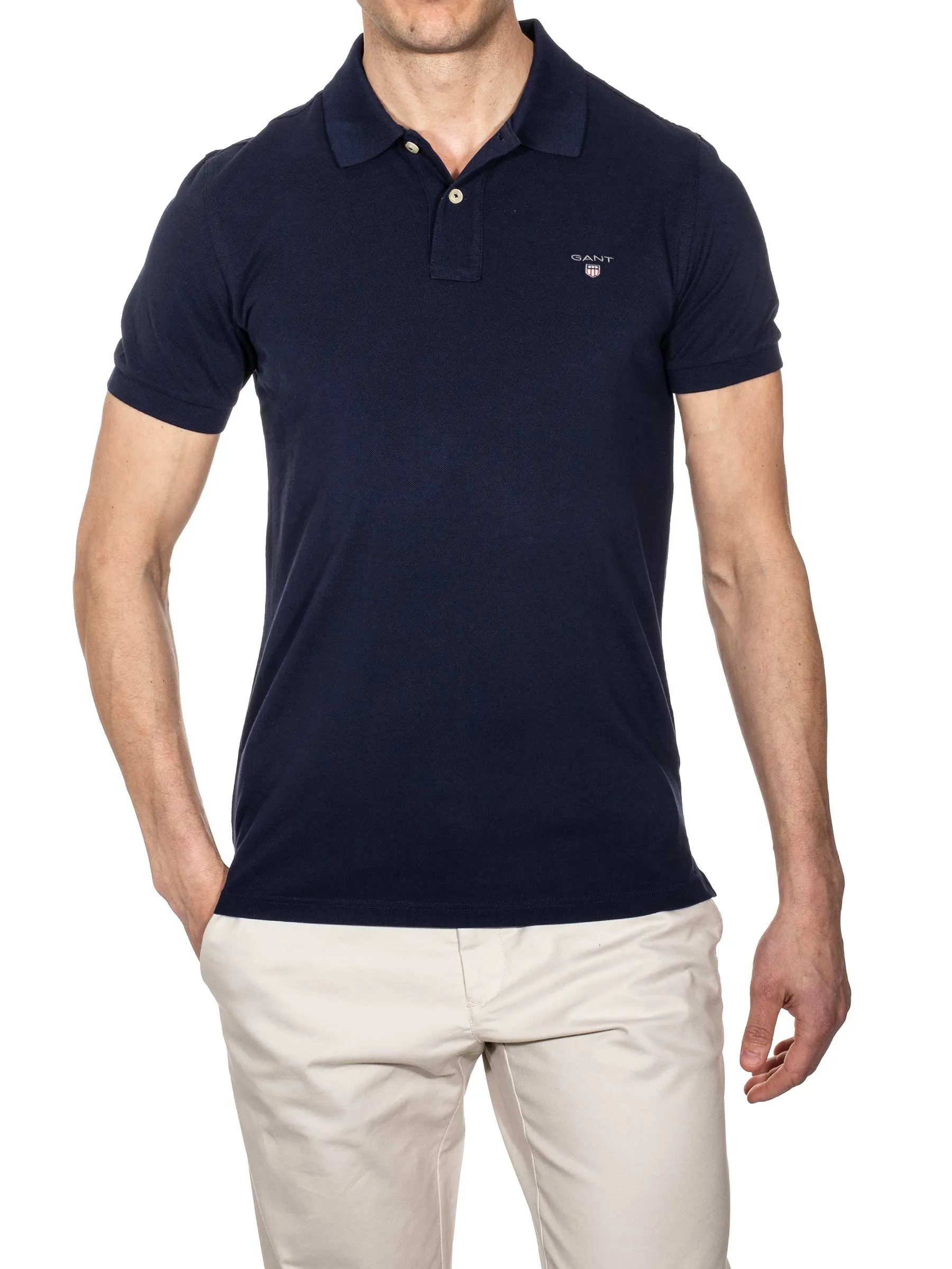 Original Piqu�� Polo Shirt Evening Blue