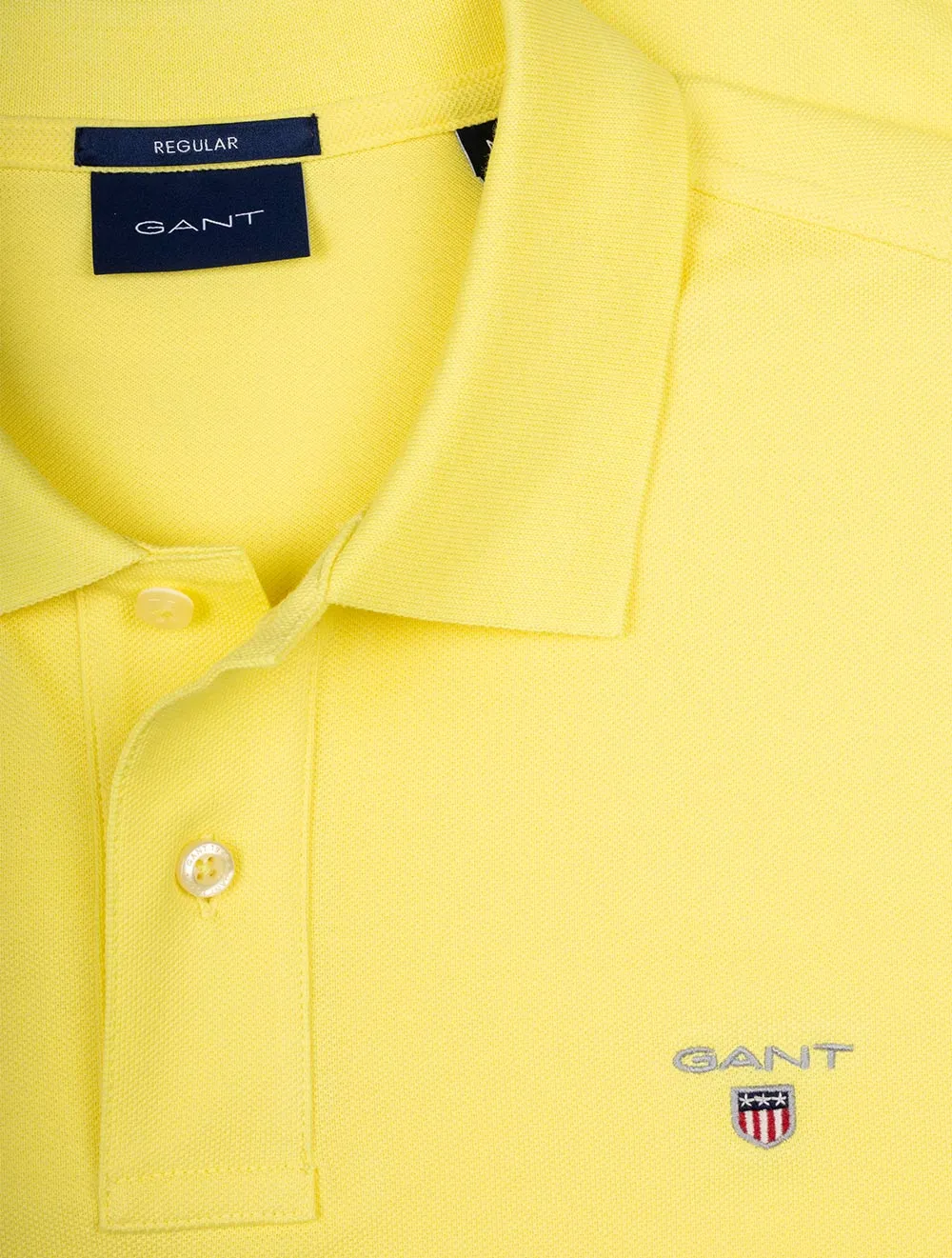 Original Pique Short Sleeve Rugger Clear Yellow