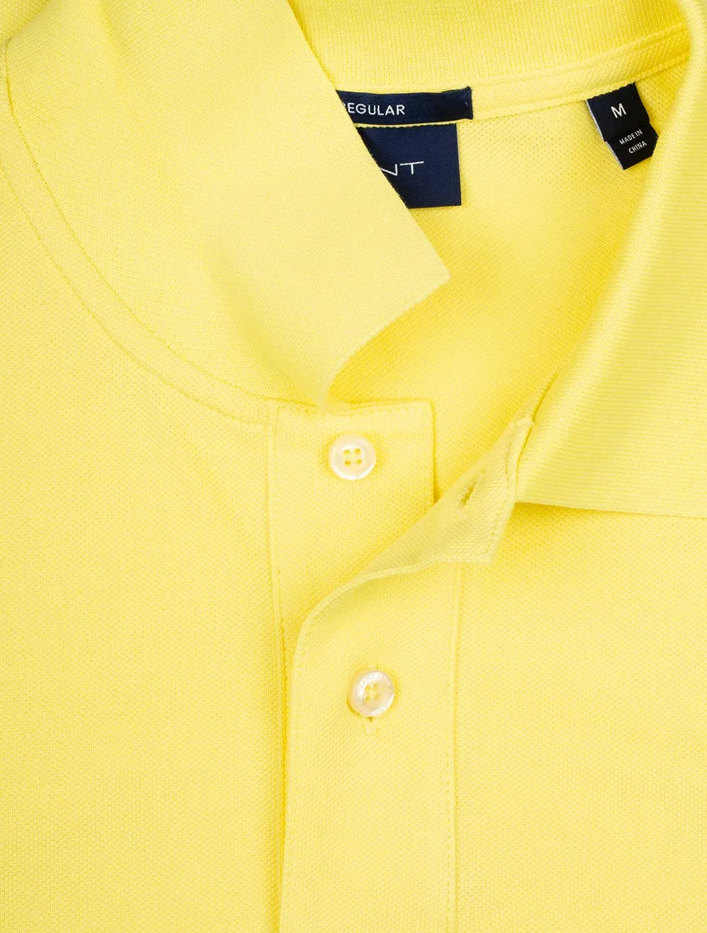 Original Pique Short Sleeve Rugger Clear Yellow
