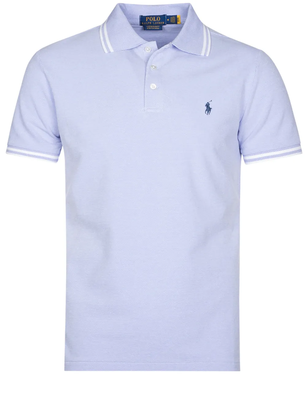 Oxford Pique Polo Blue