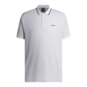 Paddy polo shirt in cotton jacquard