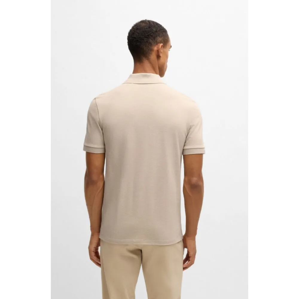 Pallas Regular-fit polo shirt in cotton with embroidered logo