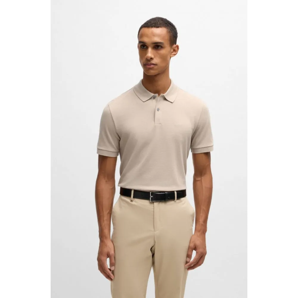 Pallas Regular-fit polo shirt in cotton with embroidered logo
