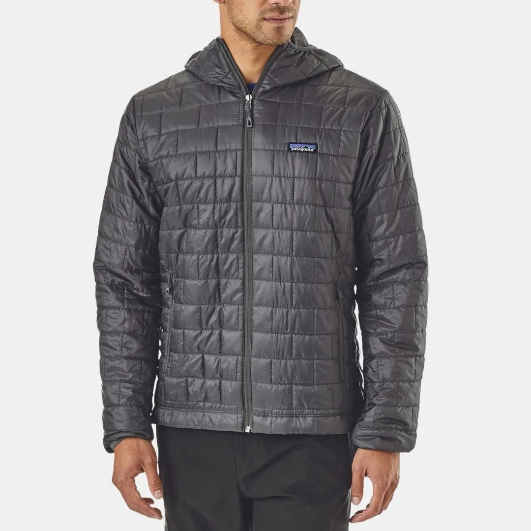 Patagonia Men's Nano Puff Hoody Forge Grey Patagonia Clothing