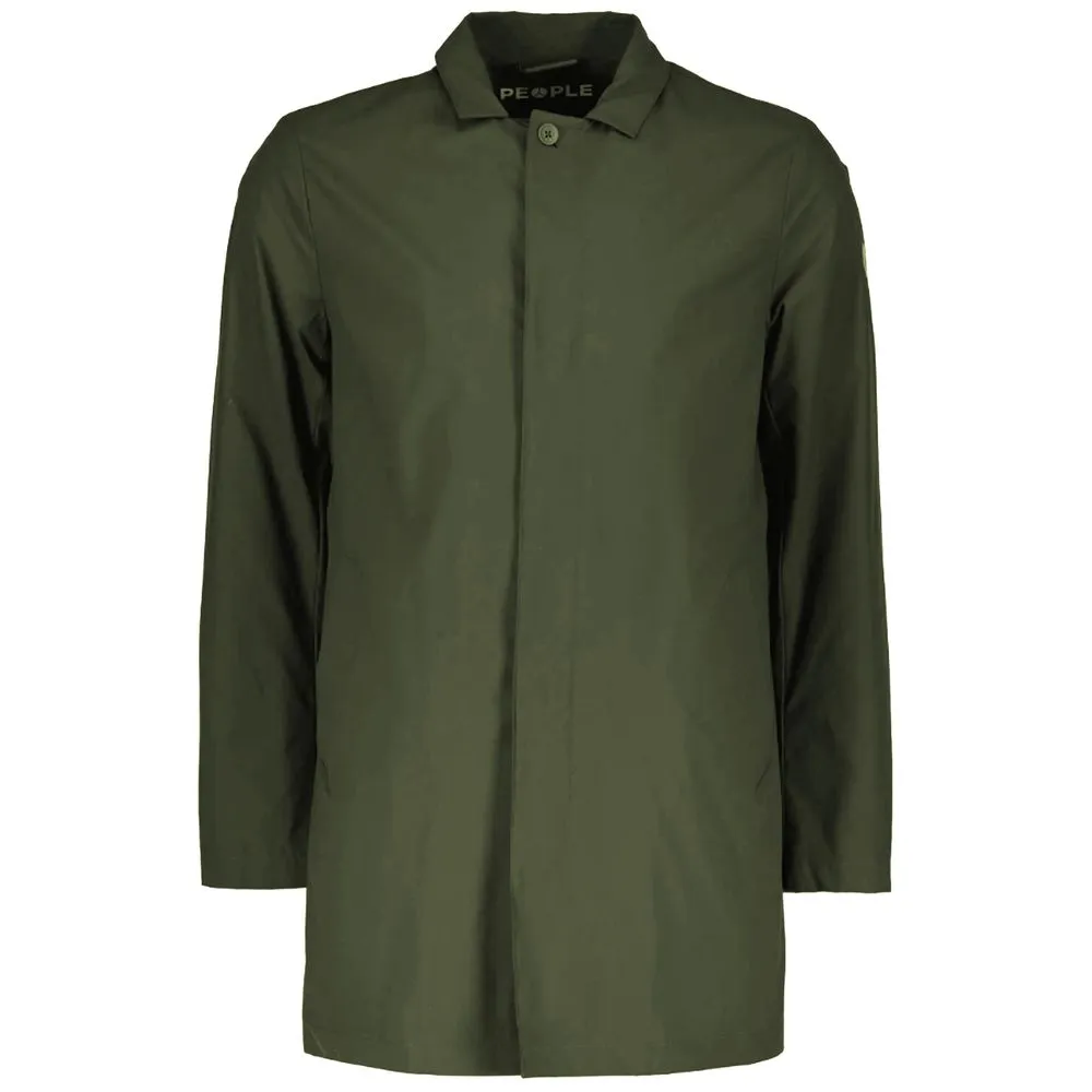 People Of Shibuya  Polyester Men Trench Men's Coat