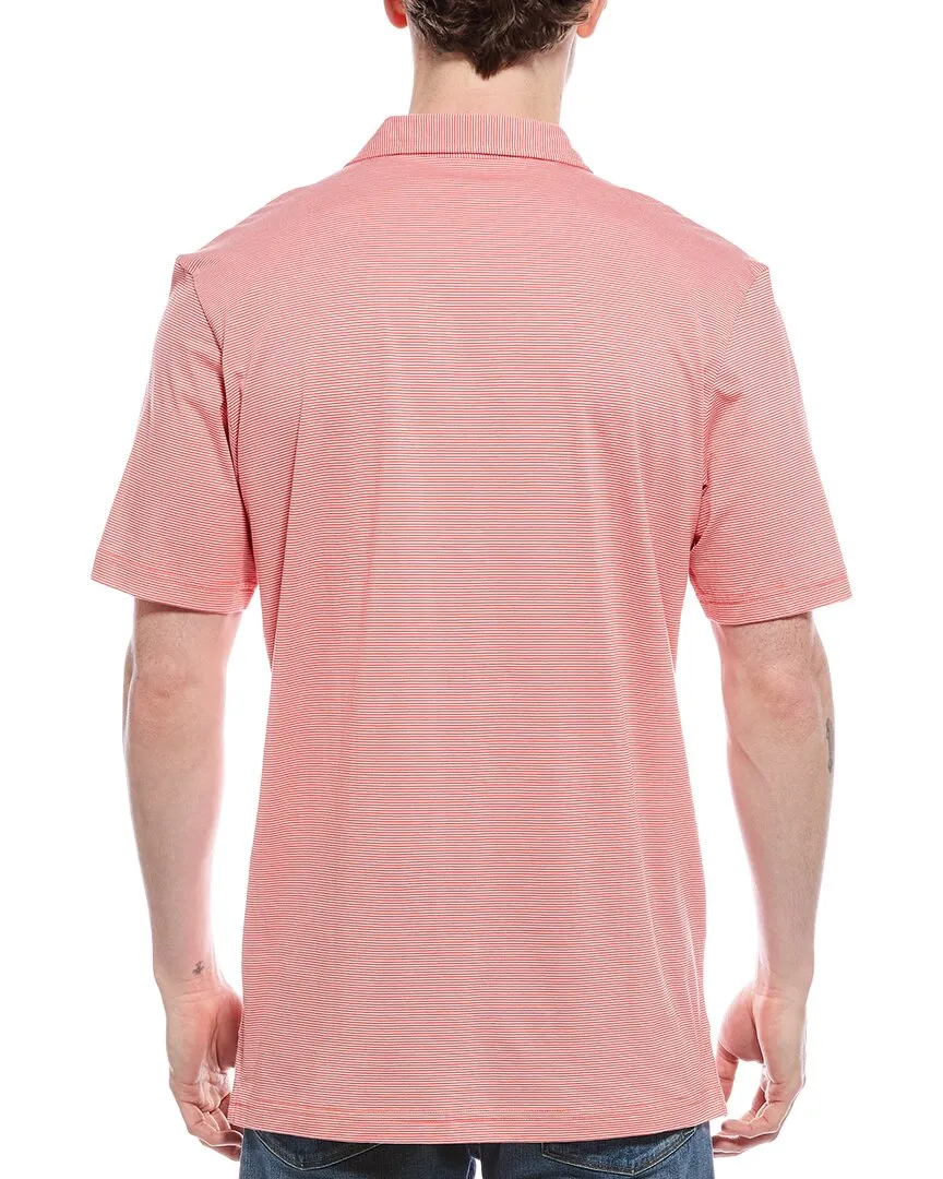 Peter Millar Carpenter Stripe Crown Comfort Polo Shirt