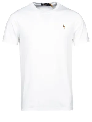 Pima Polo T-Shirt White