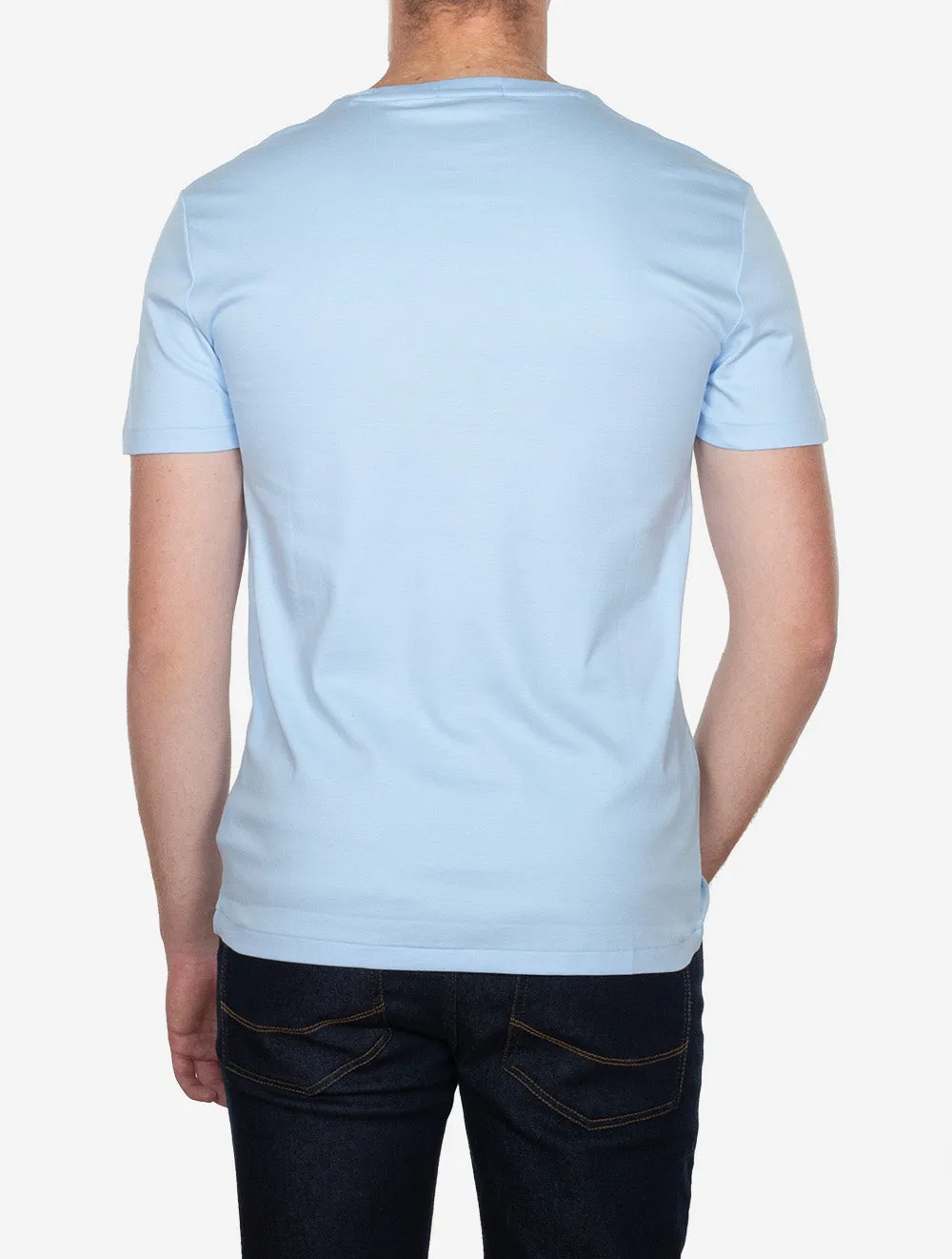 Pima Short Sleeve T-Shirt Blue