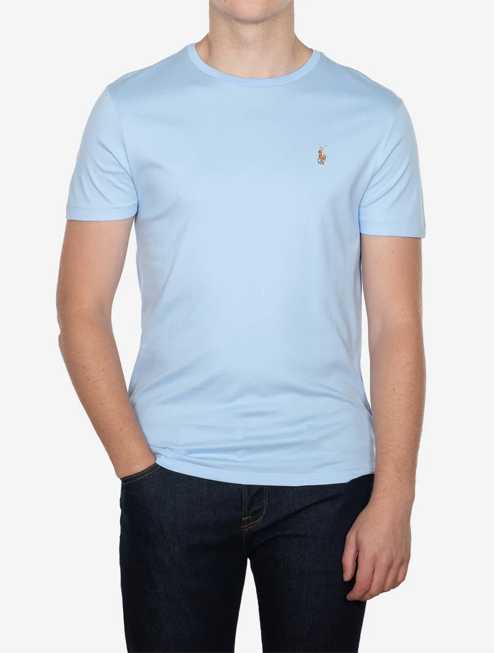 Pima Short Sleeve T-Shirt Blue