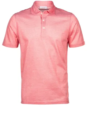 Pique Jersey Polo Raspberry