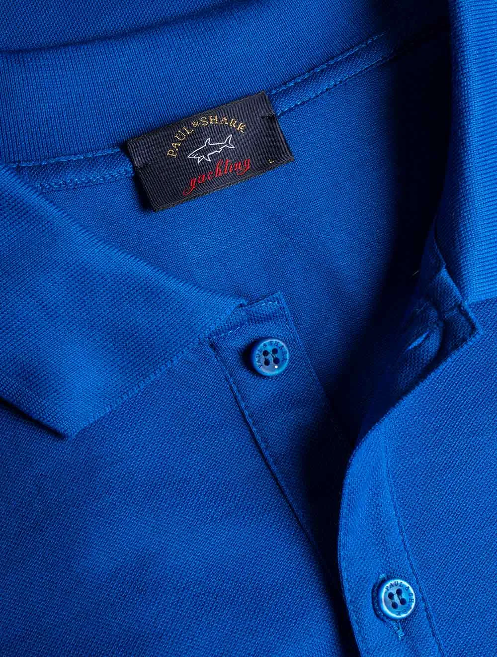 Pique Polo Blue