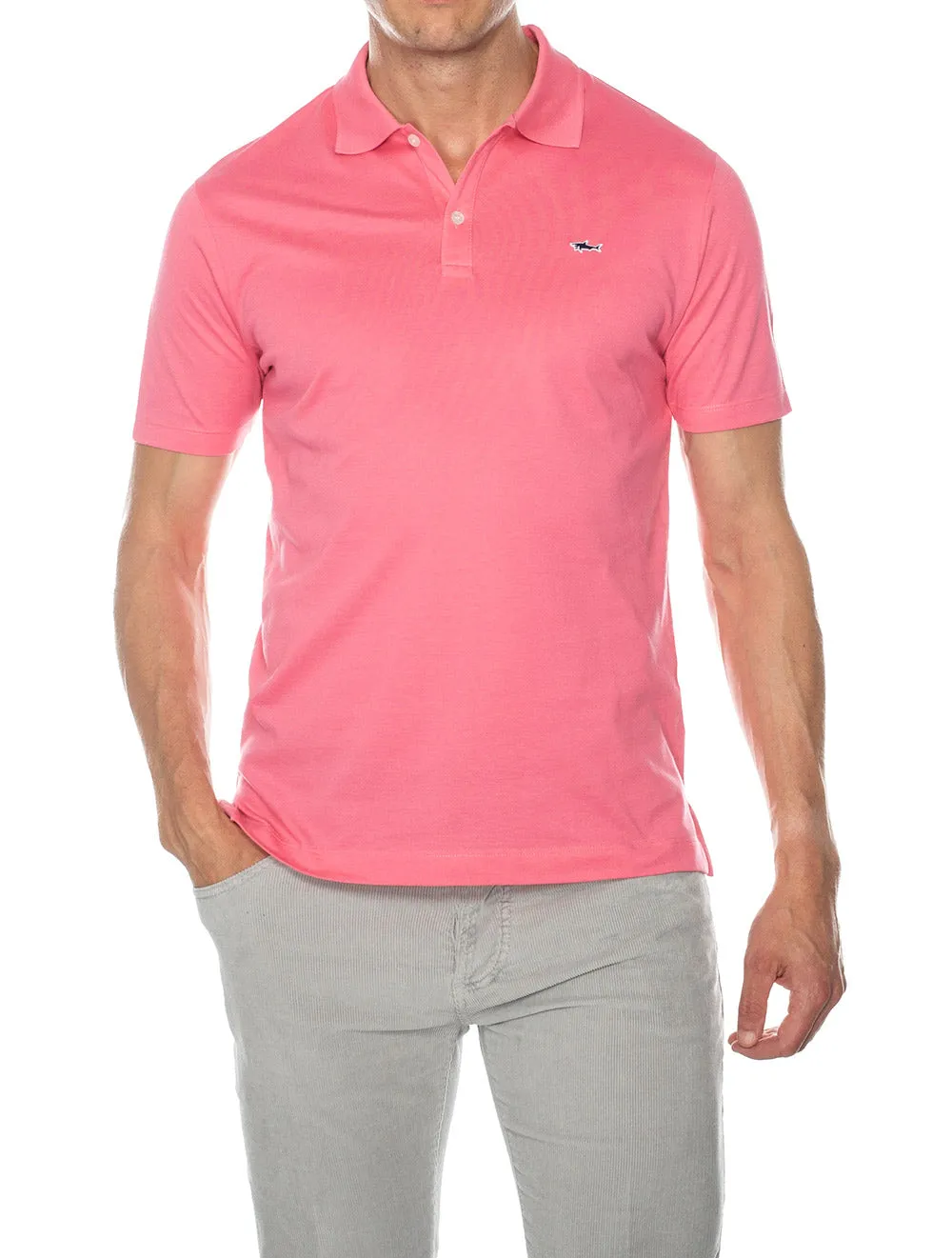 Pique Polo Pink