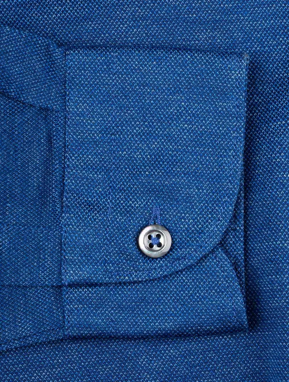 Pique Shirt Blue