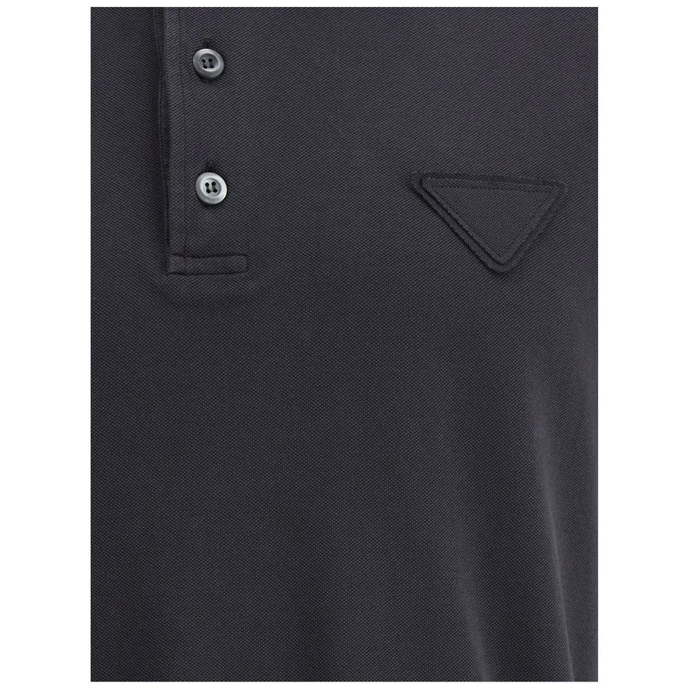 Prada Logoed Polo Men's Shirt