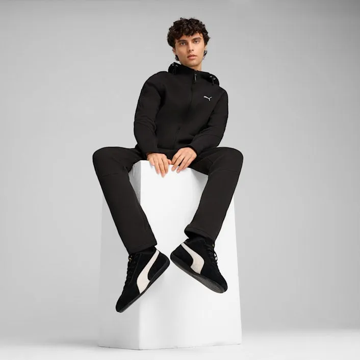 PUMA MEN'S EVOSTRIPE FULL ZIP BLACK JACKET