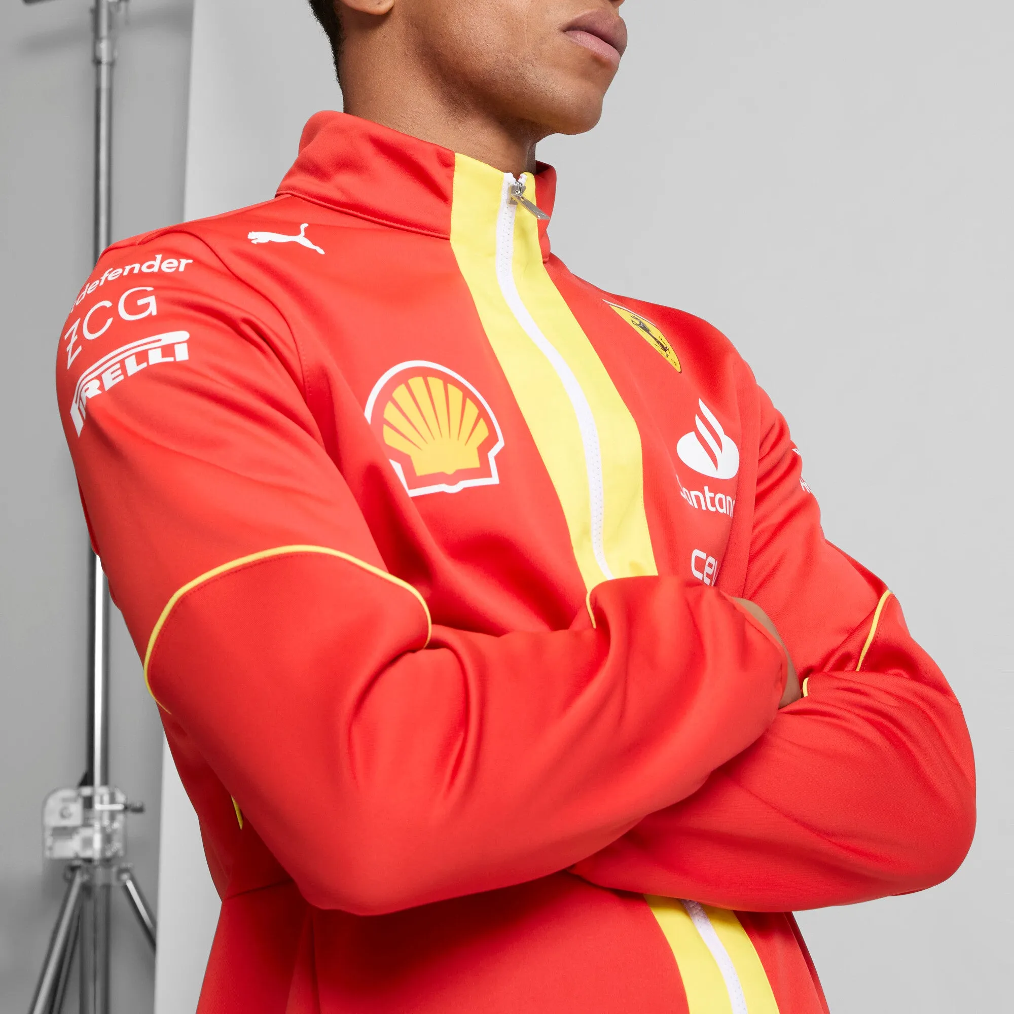 PUMA Men's Scuderia Ferrari Team Softshell Jacket
